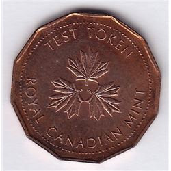 Canadian Test Token - One Cent