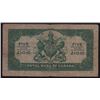 Image 2 : 1938 Royal Bank of Canada Five Dollars