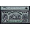 Image 1 : 1902 Dominion of Canada Four Dollars