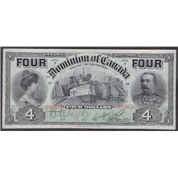 1902 Dominion of Canada Four Dollars