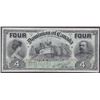 Image 1 : 1902 Dominion of Canada Four Dollars