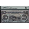 Image 1 : 1912 Dominion of Canada Five Dollars