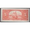 Image 2 : 1935 Bank of Canada Five Dollars - Low Serial Number