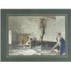 Image 1 : William Russell Flint FRANCINE, MARIE AND SIMON a calendar print, reproduction in colours,...