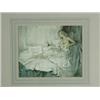 Image 1 : William Russell Flint PRIMAVERA reproduction in colours, signed in pencil, 28 x 23cm Est...