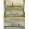 Image 1 : William McAlpine 'A ROUGH BREEZE OFF THE MOUTH OF THE THAMES'; 'FISHING BOATS AT ANCHOR' AN...