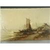 Image 1 : G. G. Fryer A FISHING VILLAGE signed, oil on board, unframed, 21 x 34cm Est. 150/250...