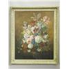 Image 1 : 19th Century Flemish School STILL LIFE WITH FLOWERS oil on canvas, unsigned, 75.5 x 61.5cm<...