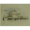 Image 1 : E. R. VIEW OF VENICE monogrammed and dated 1881, watercolour, 13 x 18cm Est. 200/300...