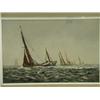 Image 2 : Vic Ellis (B 1921) 'HALF FLOOD, LEIGH-ON-SEA' 'BARGES AND THE OLD CHAPMAN' a pair, signed '...
