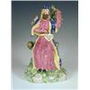 Image 1 : An early 19th century pearlware figure with an applied shield inscribed 'Christ Teacher Nicode...