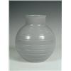 Image 1 : A Wedgwood Keith Murray vase of circular form with ribbed sides, 14.5cm Est. 200/300...