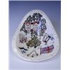 Image 1 : A mid 20th century Finnish Studio pottery commemorative bowl, with hand painted decoration, in...