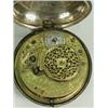 Image 1 : James Johnstone, Liverpool A silver pair cased pocket watch with a verge escapement and a sing...