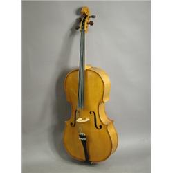 A modern cello with a single piece back, 130cm Est. 250/300...