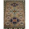 Image 1 : A modern peach ground handmade woollen and part silk Persian Ardebil carpet, 1.48 x 1.00m E...