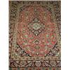 Image 1 : A modern red ground handmade woollen Persian Kershan carpet, 1.51 x 0.69m Est. 130/180...