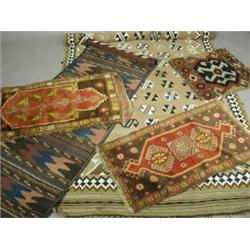Five various Eastern rugs, including two Kelim runners Est. 100/200...