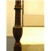Image 2 : A four poster bed with reeded and fluted mahogany posts, 5ft wide Est. 600/800...