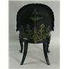 Image 2 : A good Victorian papier mache single chair, with mother of pearl, gilt and painted decoration,...