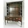Image 1 : An 18th/19th century dresser, possibly from Shropshire, 144cm wide x 196cm high Est. 800/1000...