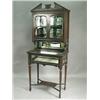 Image 1 : An Edwardian mahogany display cabinet, 76 x 184cm Est. 300/400...
