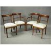 Image 1 : A set of ten reproduction Regency style mahogany dining chairs, (two elbow and eight single) w...