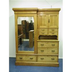 A J.A. Shoolbred & Co an ash gentlemans compactum, 163 x 217cm Est. 500/700...