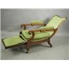 Image 2 : A mid 19th century mahogany armchair with a reclining mechanism and sliding foot rest Est....