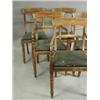 Image 1 : A set of eight 19th century mahogany bar back dining chairs, (2 & 6) Est. 400/600...