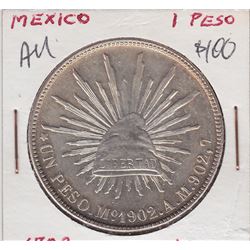 World Coins - Mexico 1 Peso 1902