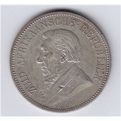 World Coins - South Africa 5 Shillings 1892