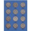 Image 2 : World Coins - United States Lot of Thirty Five Benjamin Franklin Half Dollars