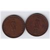 Image 1 : Br. 522. Banque du Peuple halfpenny, 1837.