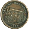 Image 1 : BR. 523. Bank of Montreal Sideview Penny, 1838.