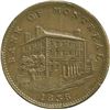 Image 1 : Br. 524. Bank of Montreal Sideview Halfpenny, 1838.