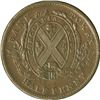 Image 2 : Br. 524. Bank of Montreal Sideview Halfpenny, 1838.