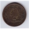 Image 2 : Br. 524. Bank of Montreal Sideview Halfpenny, 1838. Not a Loye specimen.