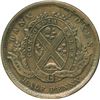 Image 2 : Br. 524. Bank of Montreal Sideview Halfpenny, 1839.