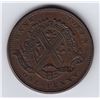 Image 2 : Br. 525. Banque du Peuple Sideview Penny, 1839.