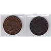 Image 1 : Br. 527. Bank of Montreal Front View Halfpenny, 1842.