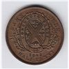 Image 2 : Br. 527. Bank of Montreal Front View Halfpenny, 1842.