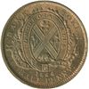 Image 2 : Br. 527. Bank of Montreal Front View Halfpenny, 1844.