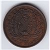 Image 2 : Br. 527. Bank of Montreal Front View Halfpenny, dated 1845.