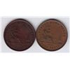 Image 2 : Br. 529. Quebec Bank Halfpenny, 1852.