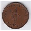 Image 1 : Br. 529. Quebec Bank Halfpenny, 1852.