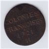 Image 1 : Pre-Confederation Tokens - New France 9 Dernier 1721 H