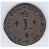 Image 1 : Pre-Confederation Tokens - New France Double Sol 1762A