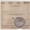 Image 1 : 1937 Ten Cents
