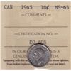Image 2 : 1945 Ten Cents